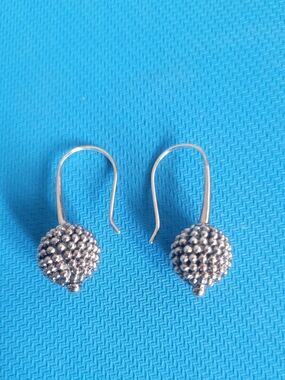 LAGOS Sterling Silver Caviar Beaded Drop Earrings